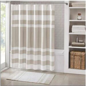 NWT Broyhill Woven Shower Curtain